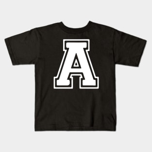 Letter A Kids T-Shirt